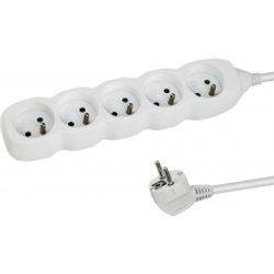 Esperanza ELK207W Power Extension 1.5 M 5 Ac Outlet(S) Indoor White