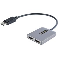 StarTech.com DP to Dual HDMI MST HUB - Dual HDMI 4K 60Hz - DisplayPort