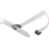 Digitus Serial Slot Bracket adapter cable. D-Sub9/M - IDC 2x5pin/F