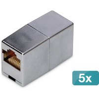 Digitus CAT 5e. Class D. RJ45 Modular Coupler - 5 pieces