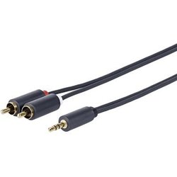 Vivolink PROMJRCA5 Audio Cable 5 M 3.5Mm 2 X Rca Black