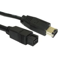 Cables Direct CDLIEE-1202-3M FireWire cable 9-p Black