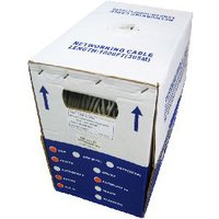 Cables Direct Cat5e. 305 m networking cable Grey U/UTP (UTP)