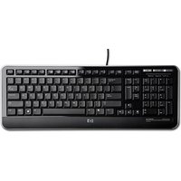 HP QY776AA keyboard USB QWERTY English Black