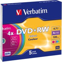Verbatim DVD+RW Colours