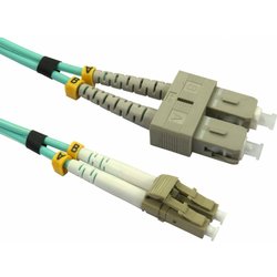 Cables Direct FB4M-LCSC-050D Infiniband/Fibre Optic Cable 5 M Lc Sc Lc/Sc Aqua Colour Cables Direct FB4M-LCSC-050D Infiniband/Fibre Optic Cable 5 M Lc Sc Lc/Sc Aqua Colour
