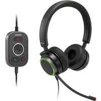 Snom A330D Headset Wired Head-band Office/Call center USB Type-A Black