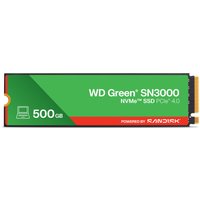 Western Digital Green WD ™ SN3000 NVMe™ SSD POWERED BY SANDISK 500 GB