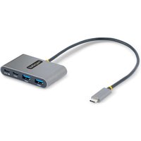 StarTech.com 4-Port USB-C Hub with 100W Power Delivery Pass-Through