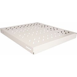 Equip Variable Shelf 19'. 1U. 500MM. Grey