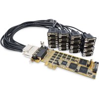 StarTech.com 16-Port Low-Profile Serial Card - RS232 - PCI Express - T