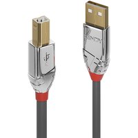 Lindy 3m USB 2.0 Type A to B Cable. Cromo Line