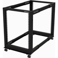 StarTech.com 15U 4-Post Server Rack. 19in Open Frame Rack with 40in (1