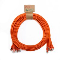 Cablenet 2m Cat6a RJ45 Orange S/FTP LSOH 26AWG Snagless Booted Patch L