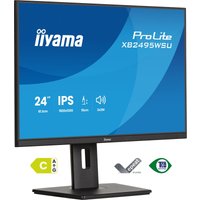 iiyama ProLite XB2495WSU-B1 computer monitor 61.2 cm (24.1") 1920 x 1200 pixels WUXGA LCD Black