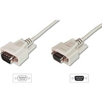 Digitus Datatransfer extension cable. D-Sub9/M - D-Sub9/F