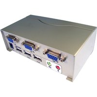 Cables Direct NLKVM-100-2 KVM switch Silver