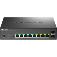 D-Link 10-Port Multi-Gigabit Smart Managed PoE+ Switch including 8 x 2