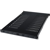 StarTech.com 1U Adjustable Vented Server Rack Mount Shelf - 175lbs - 1