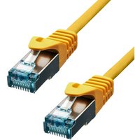 ProXtend CAT6A S/FTP CU LSZH Ethernet Cable Yellow 75CM