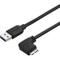 StarTech.com Slim Micro-USB 3.0 Cable - M/M - Right-Angle Micro USB