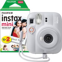 Fujifilm Instax Mini 13 Instant Camera - Clay White - Camera + 20 Shot