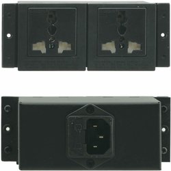 Kramer Electronics TS-1GB Socket-Outlet Black