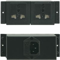 Kramer Electronics TS-1GB socket-outlet Black