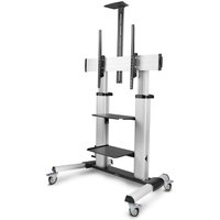 StarTech.com Rolling TV Cart/Stand On Wheels For 60-100inch Flat Scree