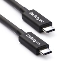 StarTech.com 2m Thunderbolt 3 (20Gbps) USB-C Cable - Thunderbolt. USB.