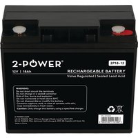 2-Power 2P18-12T12 UPS battery 12 V
