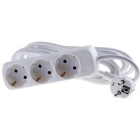 Mercodan Schuko power srip wih 3