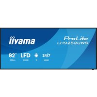 iiyama LH9252UWS-B1AG Signage Display Kiosk design 2.34 m (92") L