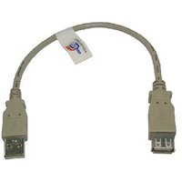 Cables Direct USB2-020FD USB cable 0.25 m USB 2.0 USB A Beige