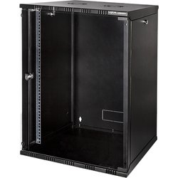Logilink W15B54B Rack Cabinet 15U Wall Mounted Rack Black