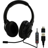 MCL MK1A99AZZZCSQMUSB - USB-A / USB-C Wired Headset with Microphone