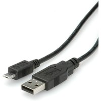 ROLINE USB 2.0 Cable. USB Type A M - Micro USB B M 3.0 m