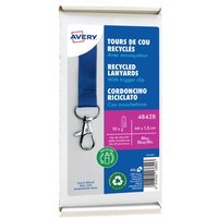 Avery 4842B identity badge/badge holder Metal. Polyethylene terephthal
