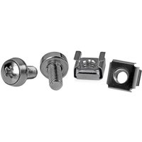 StarTech.com 50 Pkg M6 Mounting Screws and Cage Nuts for Server Rack C