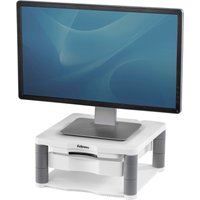 Fellowes Computer Monitor Stand with 3 Height Adjustments - Premium Mo