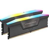 Corsair Vengeance RGB . Component for: PC/Server Internal memory: 32 GB Memory layout (modules x size): 2 x 16 GB Internal memory type: DDR5 Memory clock speed: 6000 MHz Memory form factor: 288-pin DIMM CAS latency: 30 Product colour: Black