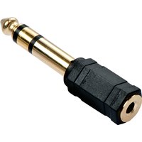 Lindy 3.5mm Stereo Jack Female to 6.3mm Stereo Jack Male Adapter