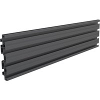 Multibrackets M Pro Series - Single Screen Rail 48cm Black