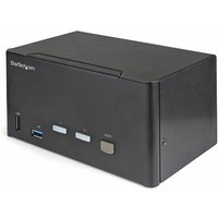 StarTech.com 2 Port Triple Monitor DisplayPort KVM Switch - 4K 60Hz UH