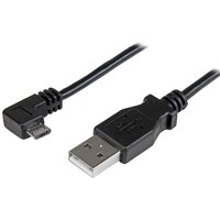 StarTech.com Micro-USB Charge-and-Sync Cable M/M - Right-Angle Micro-U