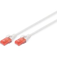 Digitus CAT 6 U/UTP Patch Cable. 10 m. White. LSZH