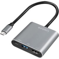 LogiLink 0.15M USB TYPE C TO USB TYPE C. HDMI & USB 3.0 ADAPTER