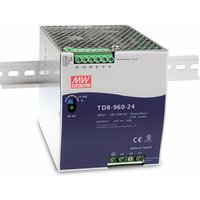 MEAN WELL TDR-960-48 power supply unit 960 W Blue. Metallic