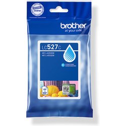 Brother LC-527C Ink Cartridge Cyan. 900 Pages Iso/Iec 19752 For Brothe