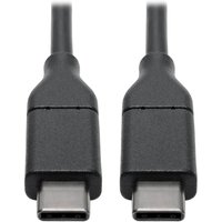 Tripp Lite U040-003-C-5A USB-C Cable (M/M) - USB 2.0. 5A (100W) Rated.